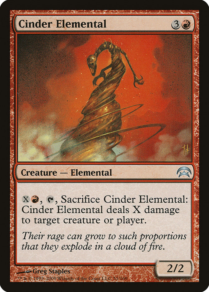 Cinder Elemental [Planechase] | Pegasus Games WI