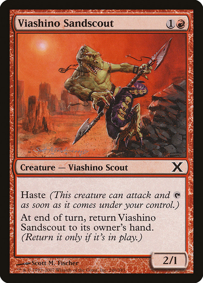 Viashino Sandscout [Tenth Edition] | Pegasus Games WI