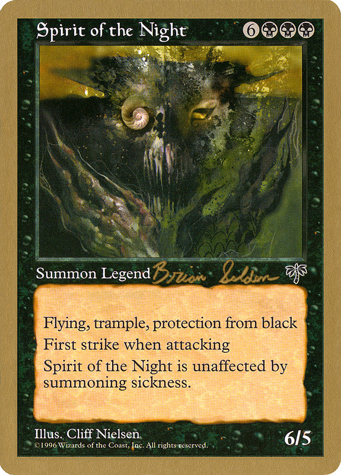 Spirit of the Night (Brian Selden) [World Championship Decks 1998] | Pegasus Games WI