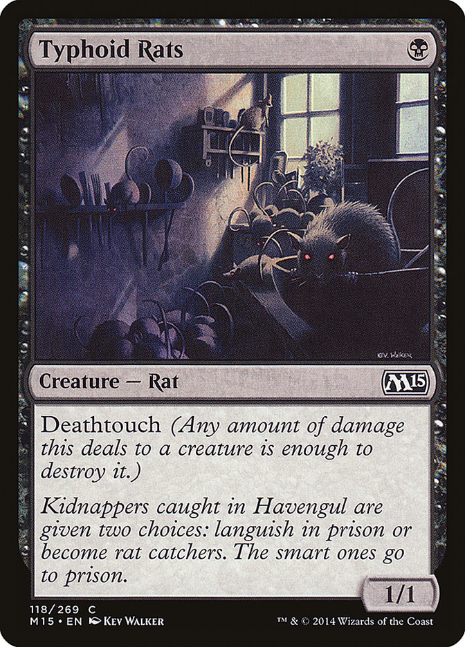 Typhoid Rats [Magic 2015] | Pegasus Games WI