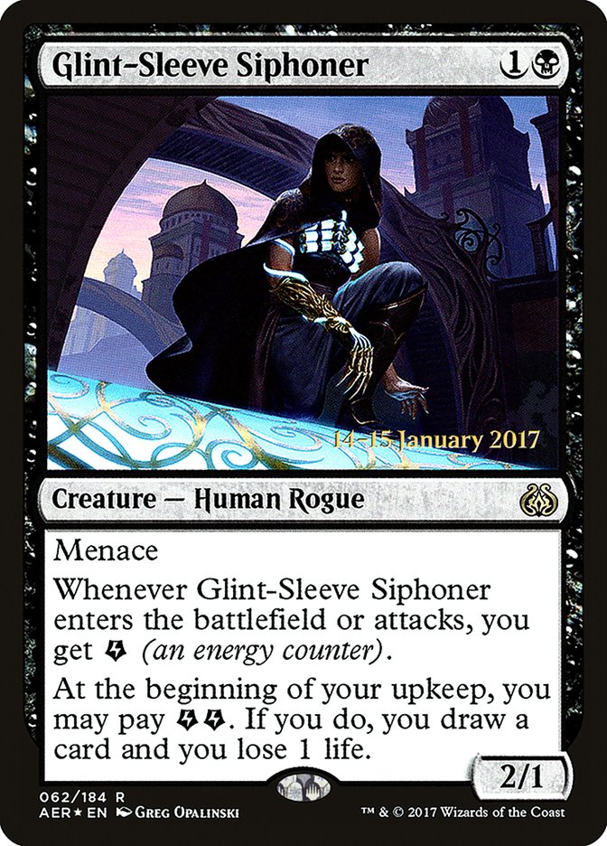 Glint-Sleeve Siphoner [Aether Revolt Prerelease Promos] | Pegasus Games WI