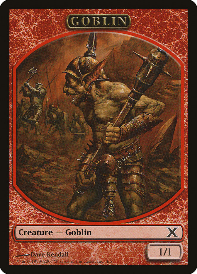 Goblin Token [Tenth Edition Tokens] | Pegasus Games WI