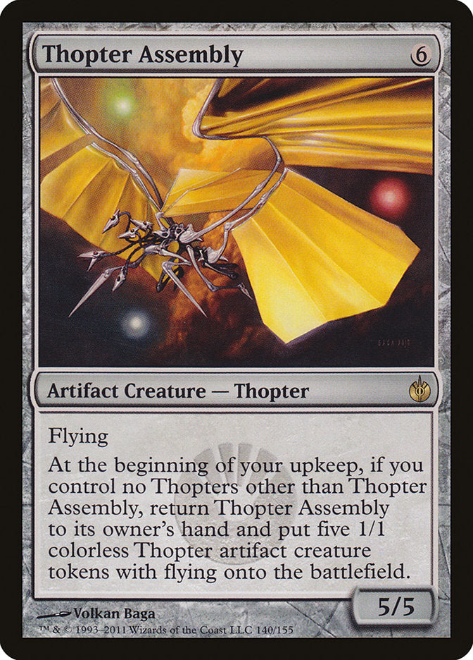 Thopter Assembly [Mirrodin Besieged] | Pegasus Games WI