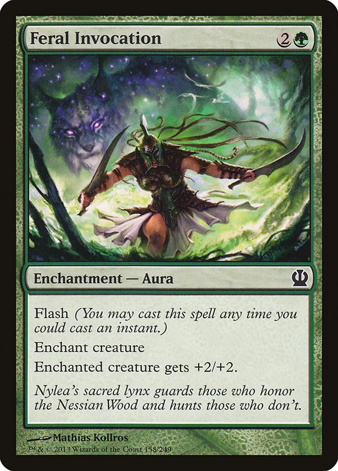 Feral Invocation [Theros] | Pegasus Games WI