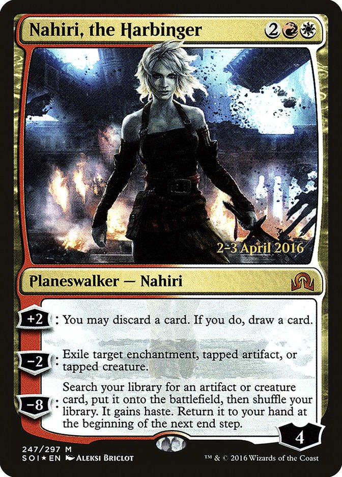 Nahiri, the Harbinger [Shadows over Innistrad Prerelease Promos] | Pegasus Games WI