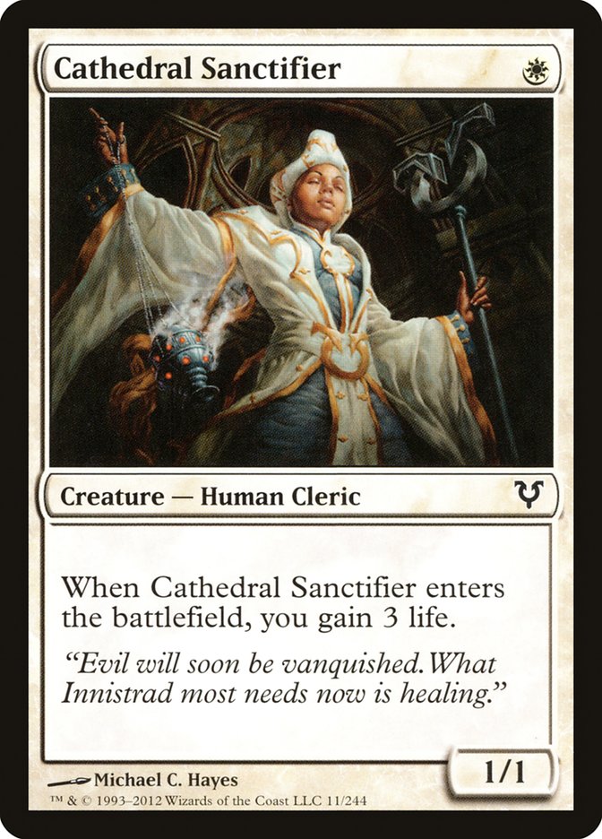 Cathedral Sanctifier [Avacyn Restored] | Pegasus Games WI