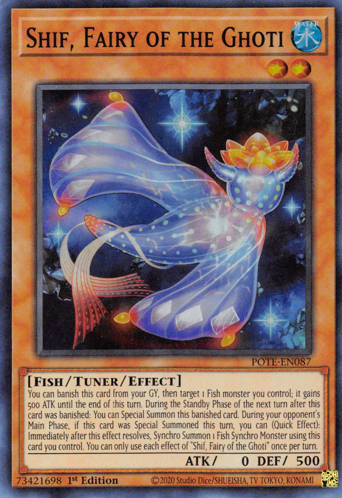 Shif, Fairy of the Ghoti [POTE-EN087] Super Rare | Pegasus Games WI