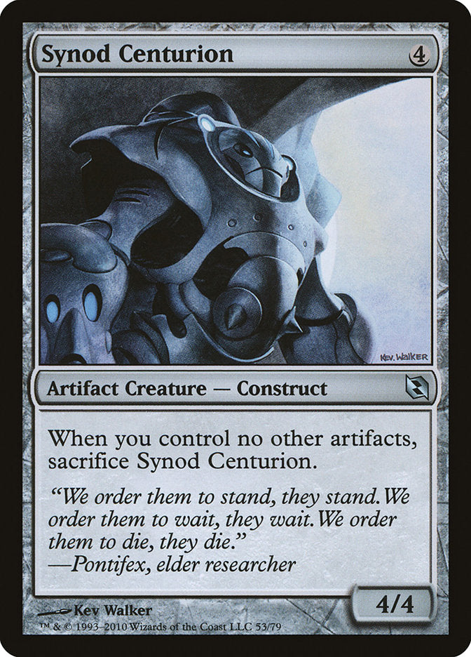 Synod Centurion [Duel Decks: Elspeth vs. Tezzeret] | Pegasus Games WI