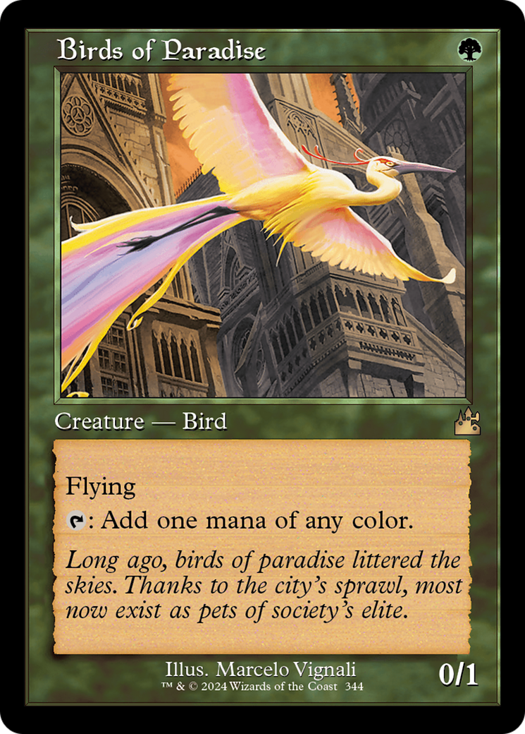Birds of Paradise (Retro) [Ravnica Remastered] | Pegasus Games WI