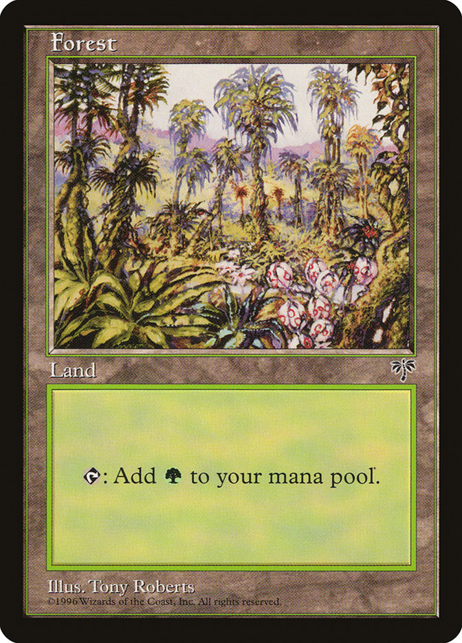Forest (Flowers Not Opened Bottom Right) [Mirage] | Pegasus Games WI