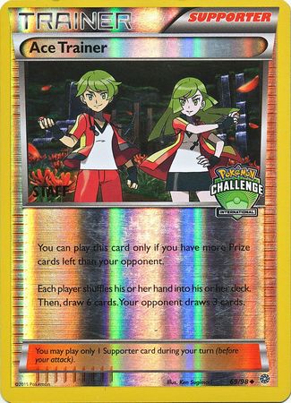 Ace Trainer (69/98) (International Challenge Promo Staff) [XY: Ancient Origins] | Pegasus Games WI