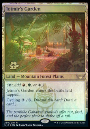 Jetmir's Garden [Streets of New Capenna Prerelease Promos] | Pegasus Games WI