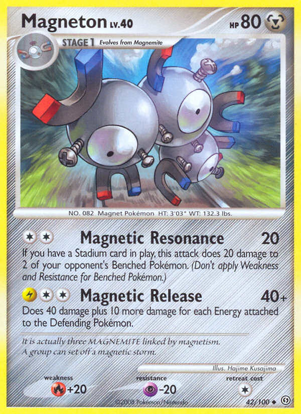 Magneton (42/100) [Diamond & Pearl: Stormfront] | Pegasus Games WI