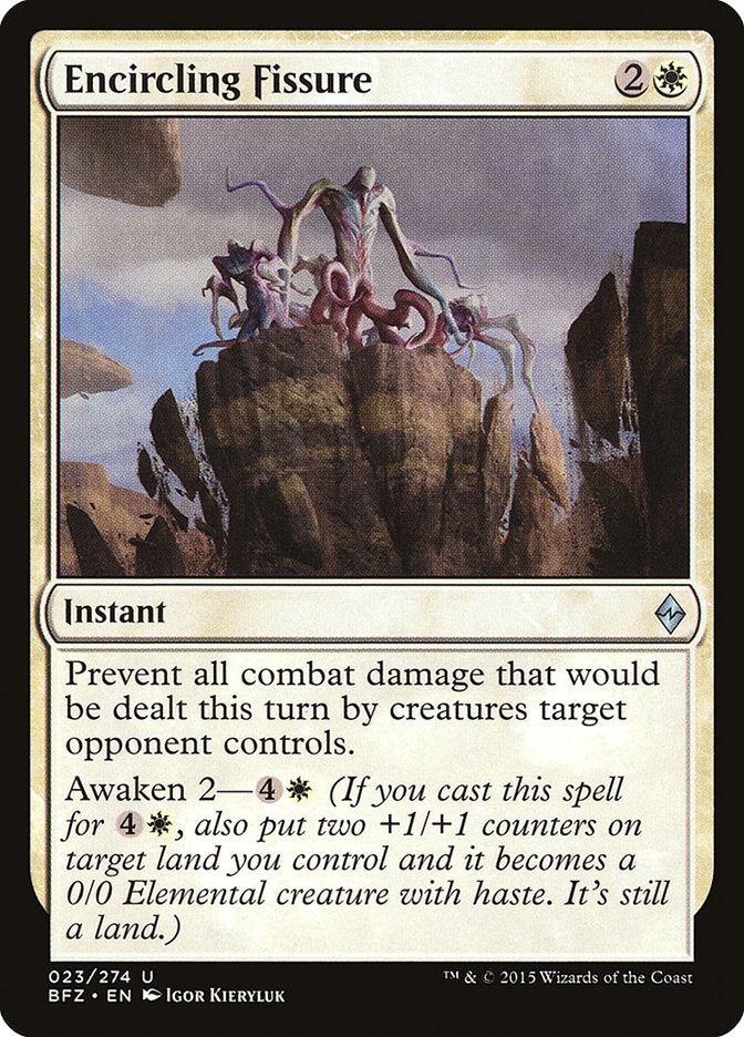 Encircling Fissure [Battle for Zendikar] | Pegasus Games WI