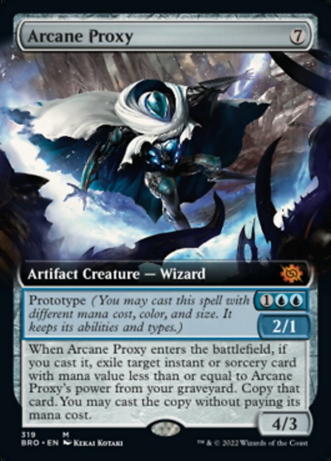 Arcane Proxy (Extended Art) [The Brothers' War] | Pegasus Games WI