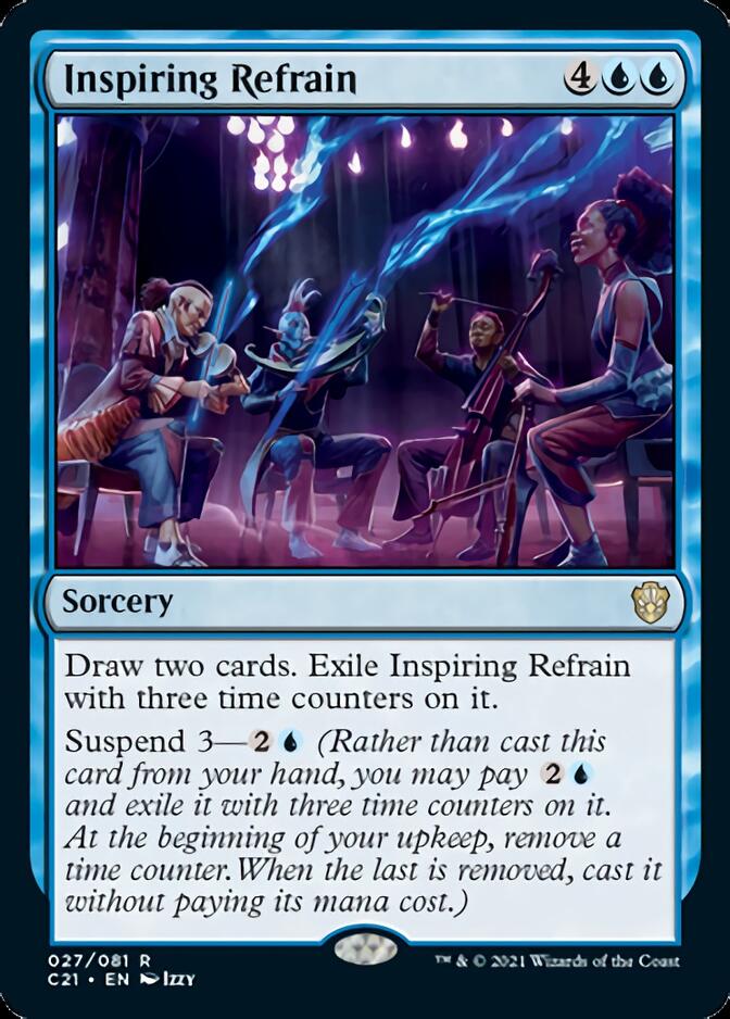 Inspiring Refrain [Commander 2021] | Pegasus Games WI