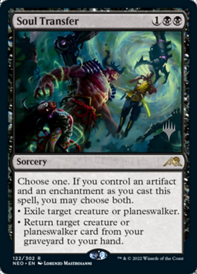 Soul Transfer (Promo Pack) [Kamigawa: Neon Dynasty Promos] | Pegasus Games WI