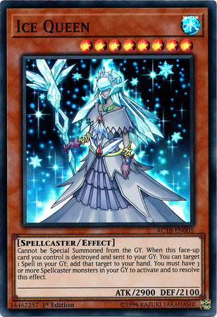 Ice Queen [AC18-EN005] Super Rare | Pegasus Games WI