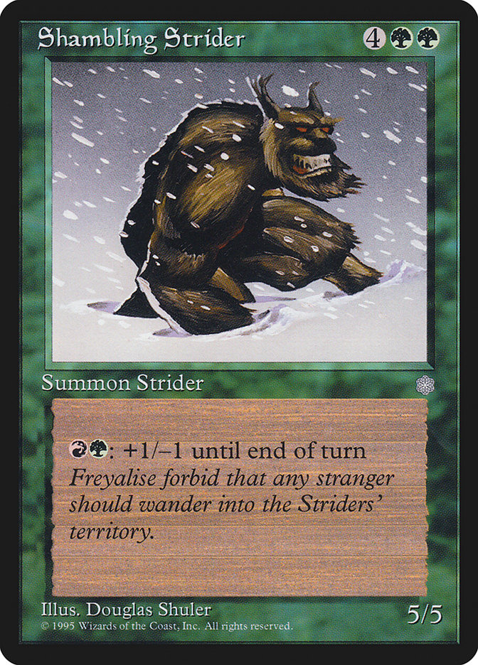 Shambling Strider [Ice Age] | Pegasus Games WI