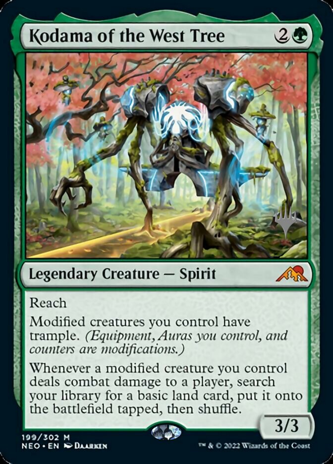 Kodama of the West Tree (Promo Pack) [Kamigawa: Neon Dynasty Promos] | Pegasus Games WI