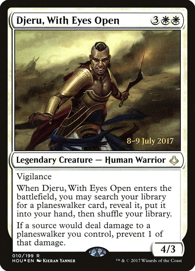 Djeru, With Eyes Open [Hour of Devastation Prerelease Promos] | Pegasus Games WI