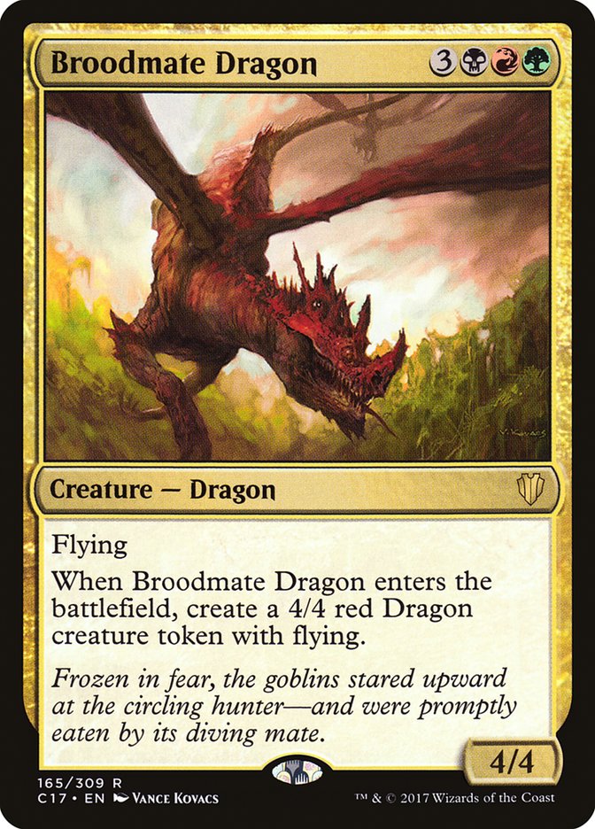 Broodmate Dragon [Commander 2017] | Pegasus Games WI