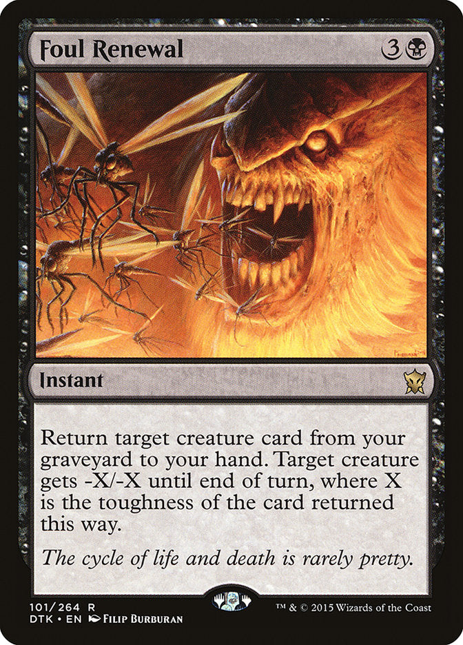 Foul Renewal [Dragons of Tarkir] | Pegasus Games WI