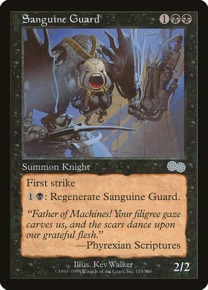 Sanguine Guard [Urza's Saga] | Pegasus Games WI