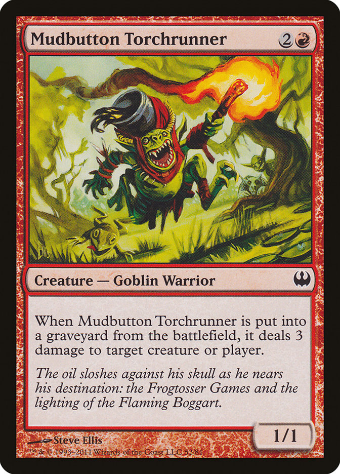 Mudbutton Torchrunner [Duel Decks: Knights vs. Dragons] | Pegasus Games WI