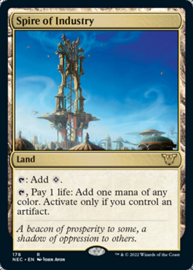 Spire of Industry [Kamigawa: Neon Dynasty Commander] | Pegasus Games WI