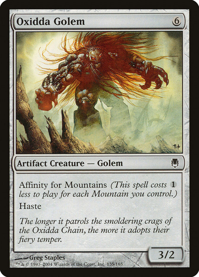 Oxidda Golem [Darksteel] | Pegasus Games WI