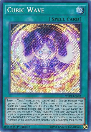 Cubic Wave [MVP1-ENS42] Secret Rare | Pegasus Games WI