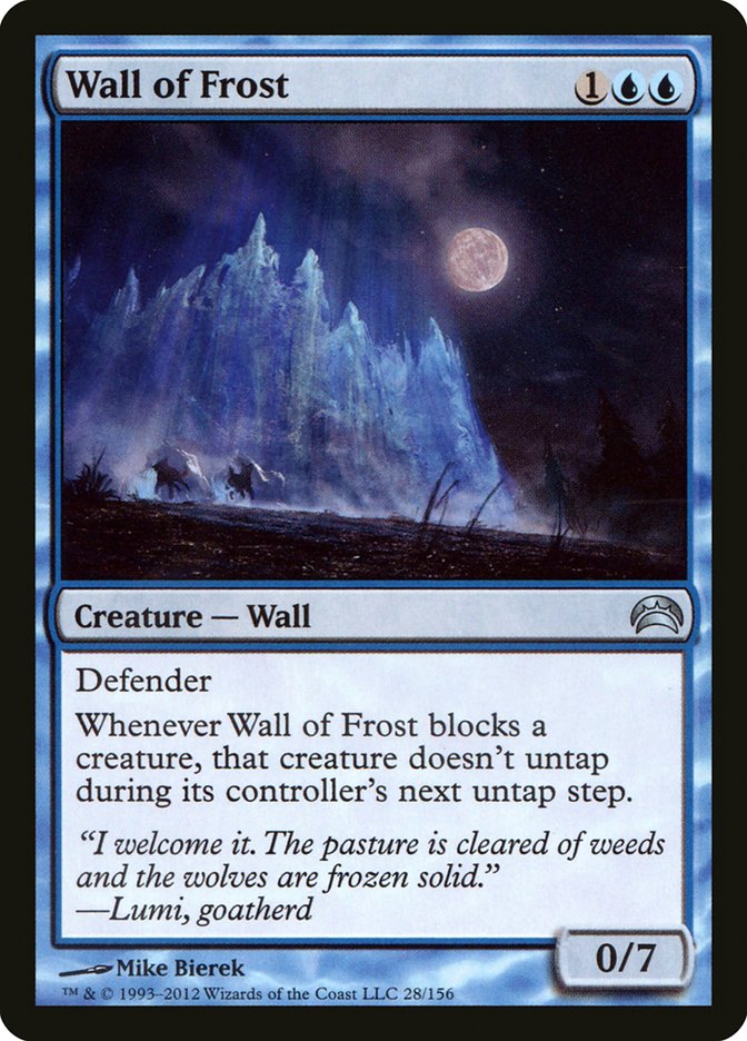 Wall of Frost [Planechase 2012] | Pegasus Games WI