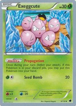 Exeggcute (4/116) (HonorStoise - Jacob Van Wagner) [World Championships 2015] | Pegasus Games WI