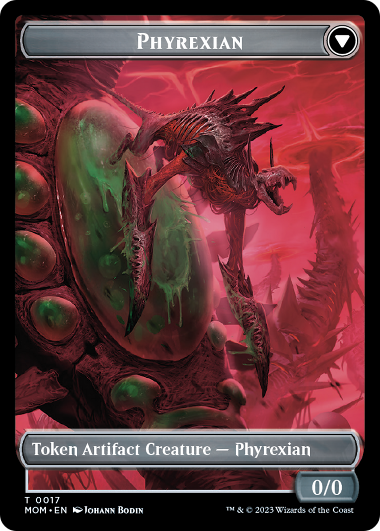 Incubator // Phyrexian (17) Double-Sided Token [March of the Machine Tokens] | Pegasus Games WI