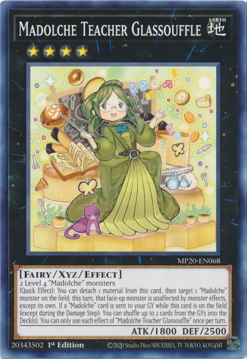 Madolche Teacher Glassouffle [MP20-EN068] Common | Pegasus Games WI