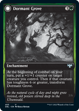 Dormant Grove // Gnarled Grovestrider [Innistrad: Double Feature] | Pegasus Games WI