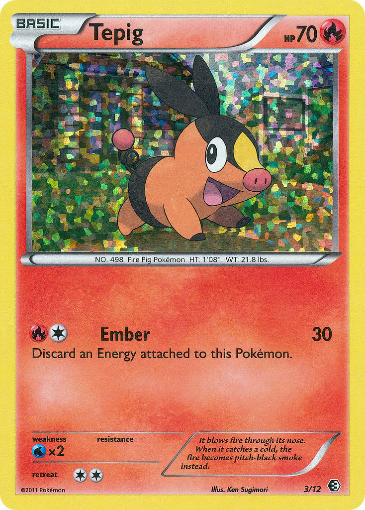 Tepig (3/12) [McDonald's Promos: 2011 Collection] | Pegasus Games WI