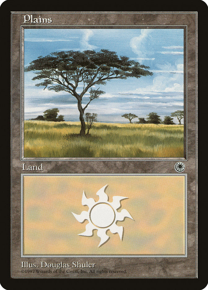 Plains (No Flowers / Closest Tree on Left) [Portal] | Pegasus Games WI