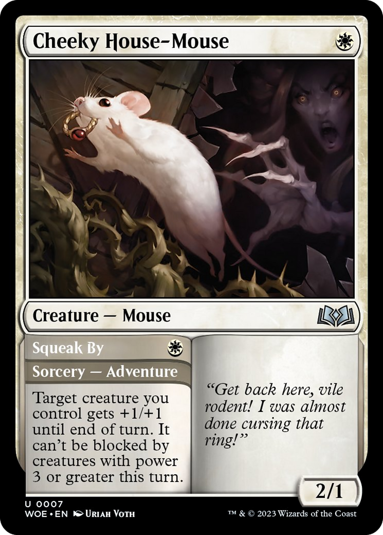 Cheeky House-Mouse [Wilds of Eldraine] | Pegasus Games WI