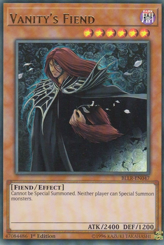 Vanity's Fiend [BLLR-EN047] Ultra Rare | Pegasus Games WI