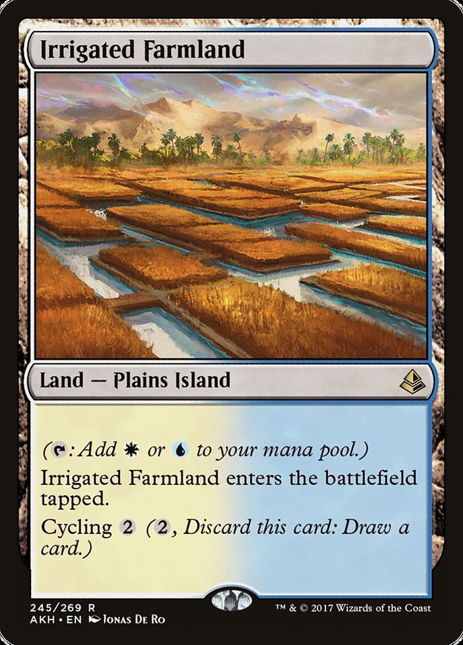 Irrigated Farmland [Amonkhet] | Pegasus Games WI