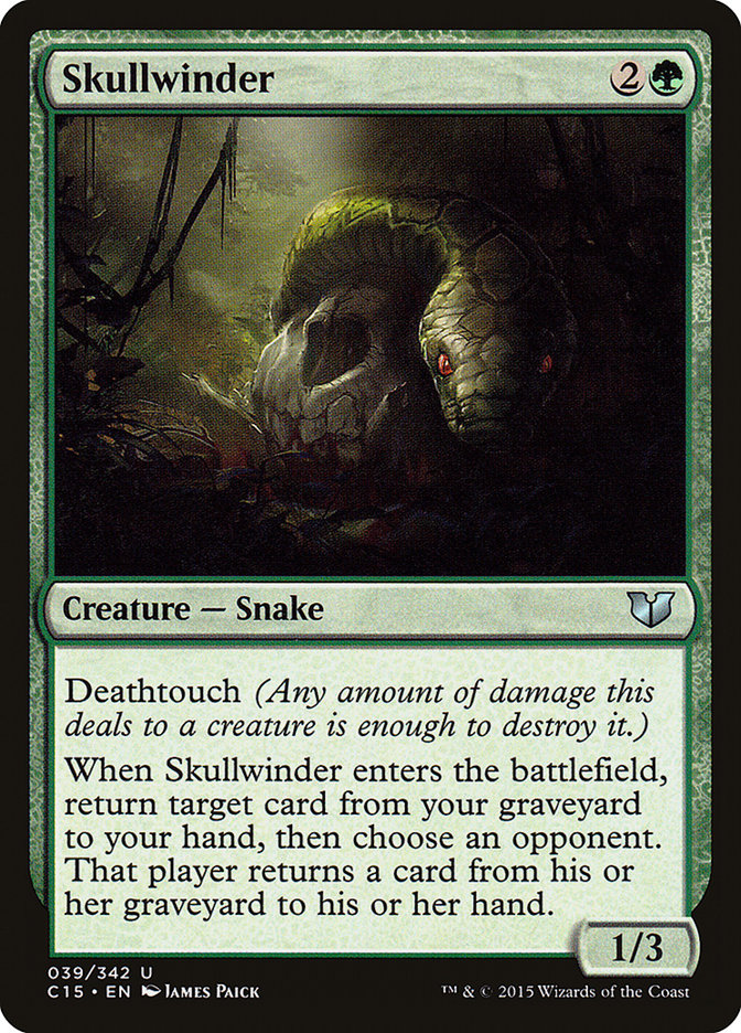 Skullwinder [Commander 2015] | Pegasus Games WI
