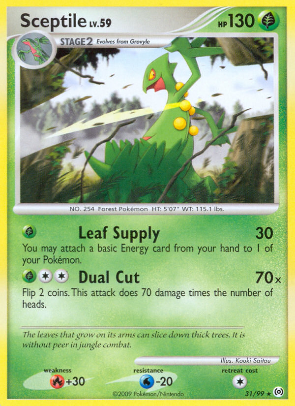 Sceptile (31/99) [Platinum: Arceus] | Pegasus Games WI