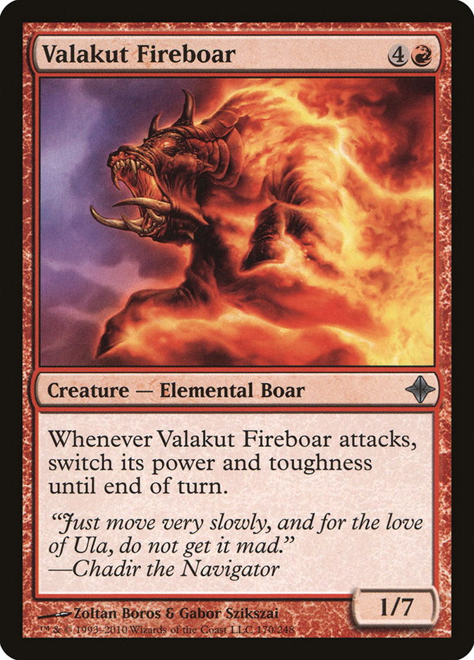 Valakut Fireboar [Rise of the Eldrazi] | Pegasus Games WI