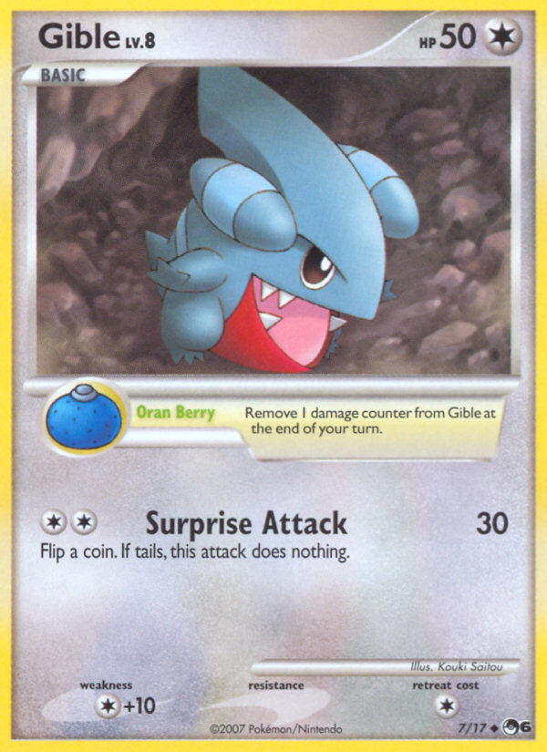 Gible (7/17) [POP Series 6] | Pegasus Games WI