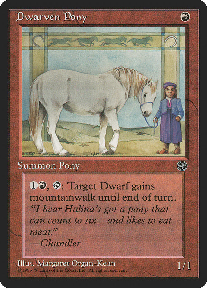 Dwarven Pony [Homelands] | Pegasus Games WI