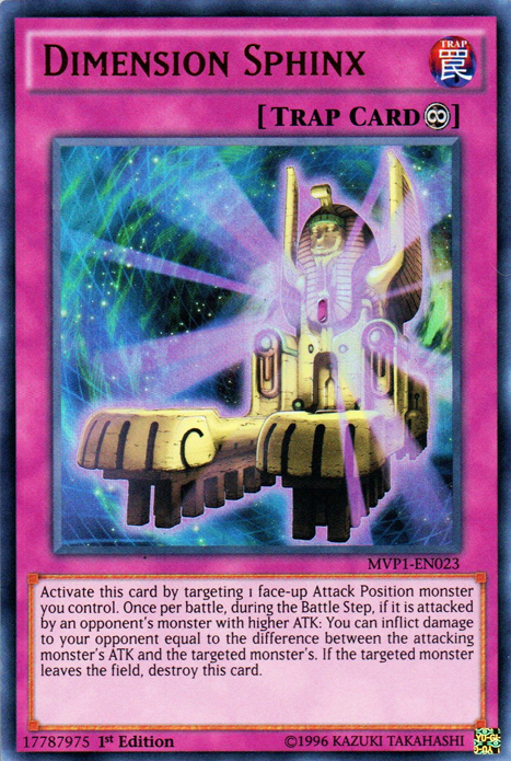 Dimension Sphinx [MVP1-EN023] Ultra Rare | Pegasus Games WI