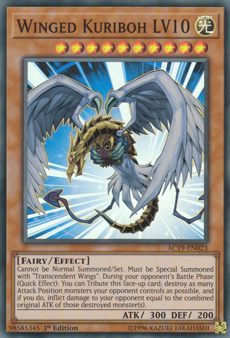 Winged Kuriboh LV10 [AC19-EN023] Super Rare | Pegasus Games WI