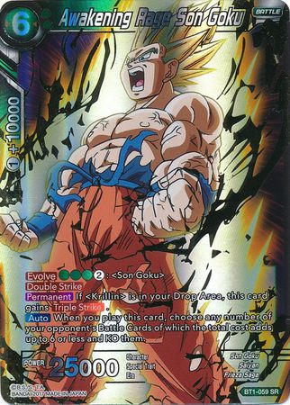 Awakening Rage Son Goku [BT1-059] | Pegasus Games WI